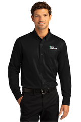 Super Pro  Twill Shirt- Deep Black